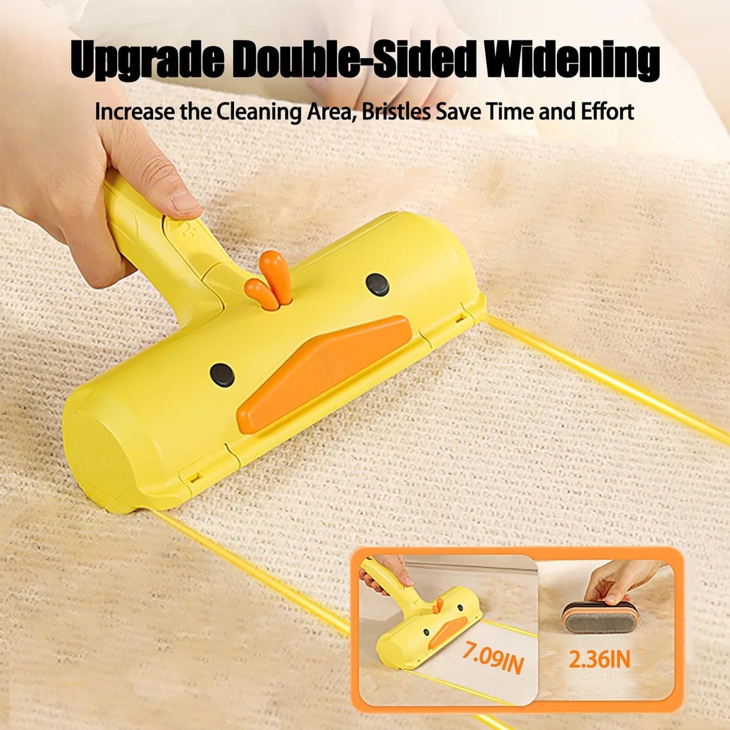 Reusable Pet Hair Remover for Sofa, Carpet & Clothes – Cat & Dog Fur Tool