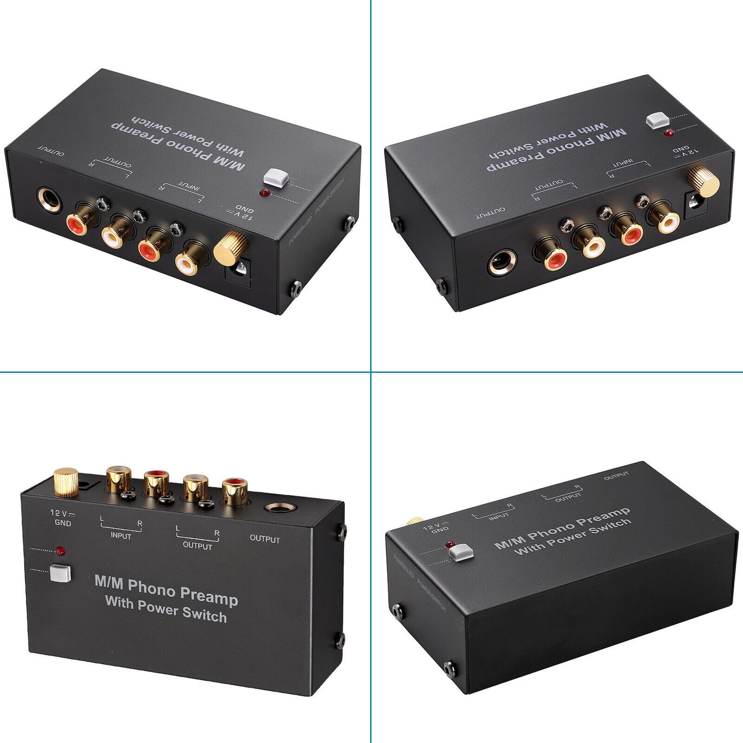 Turntable Preamplifier With Power