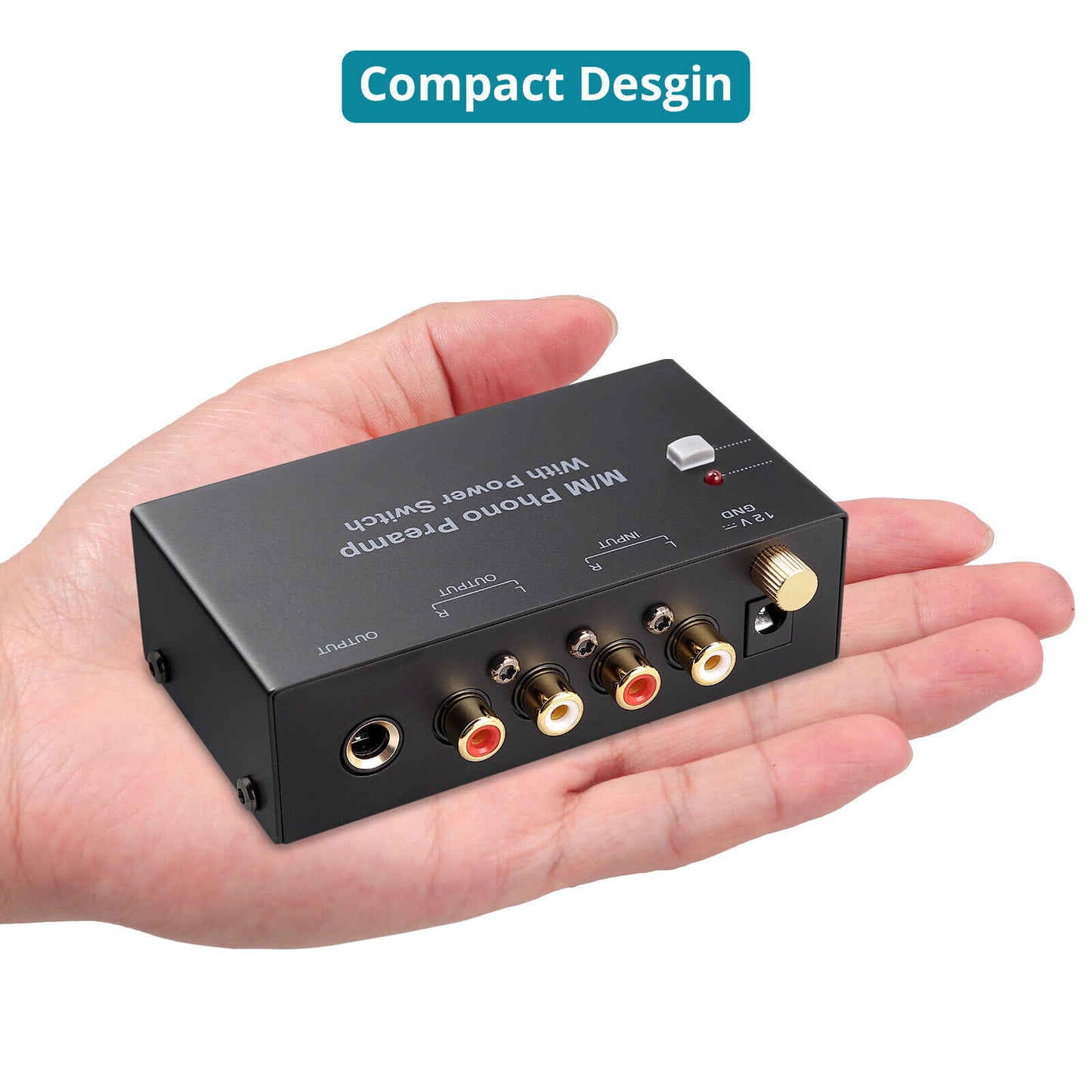 Turntable Preamplifier With Power