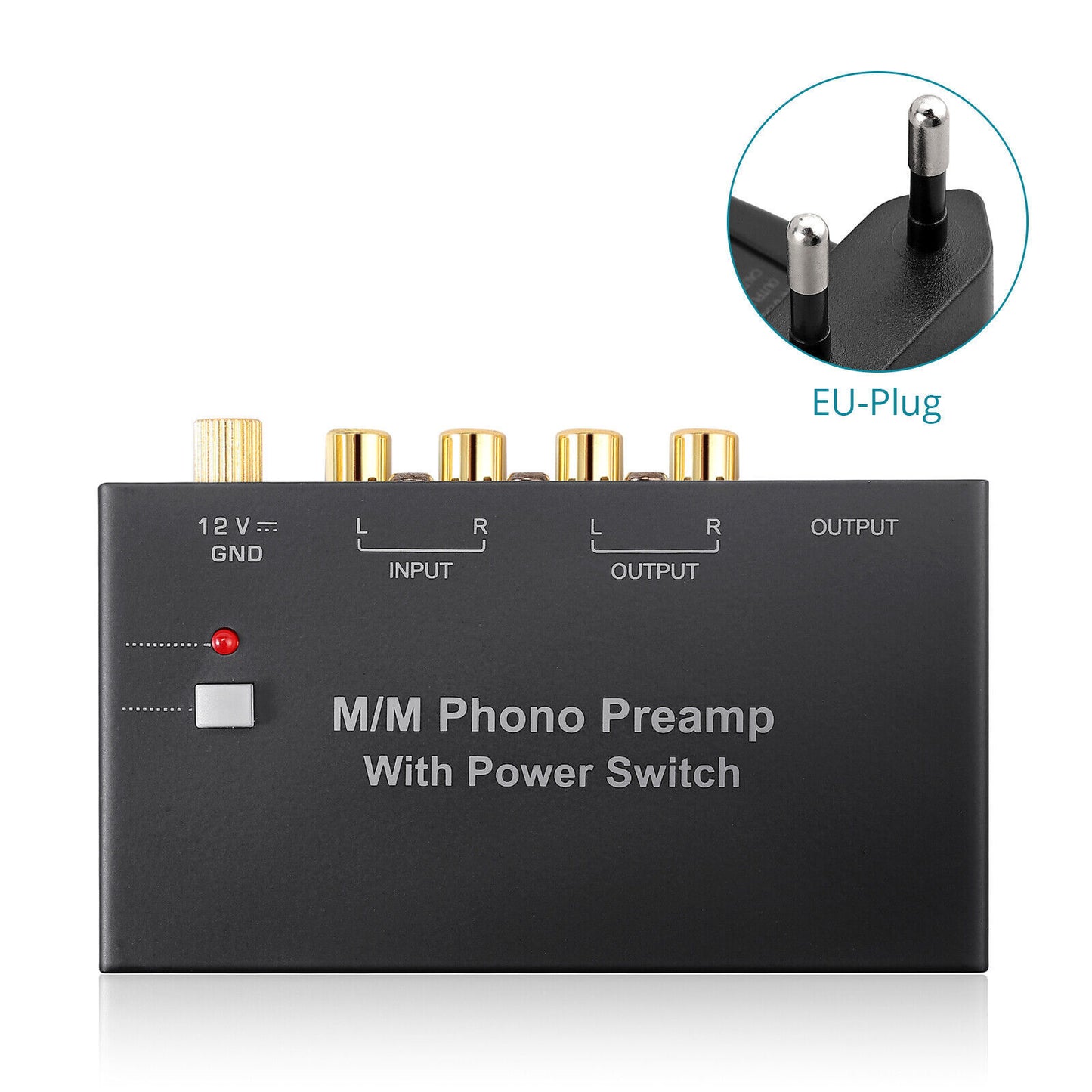 Turntable Preamplifier With Power